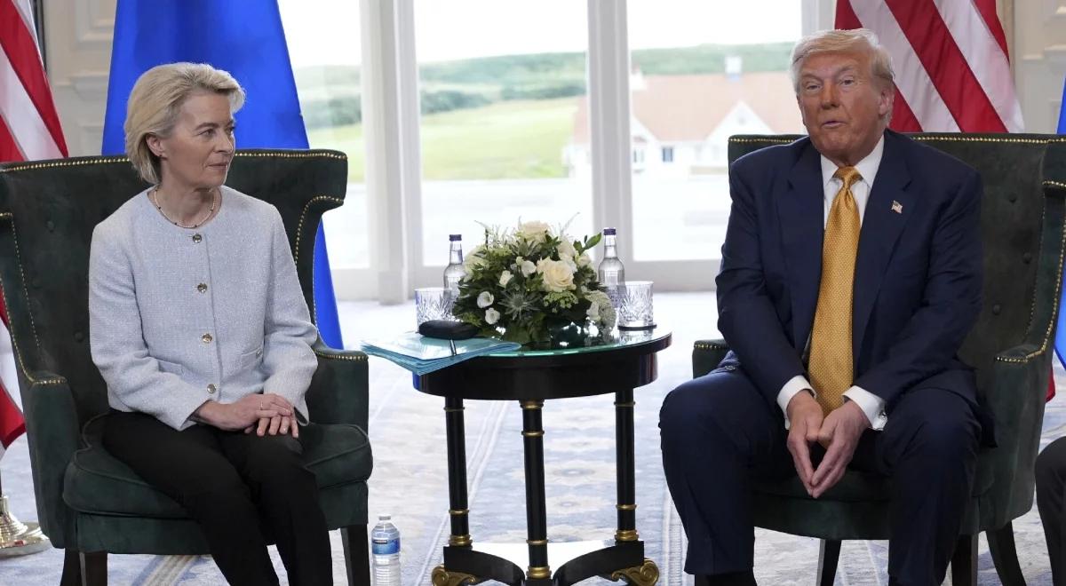 Jest porozumienie między USA i Unią Europejską w sprawie ceł 