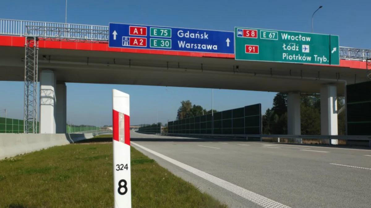 NIK: autostrada A1 przy Łodzi jest zbyt głośna. Ekrany za krótkie i za niskie