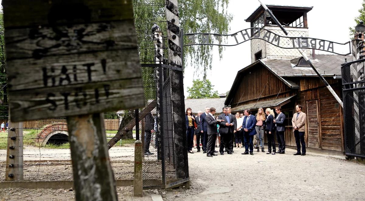 Wicekanclerz Niemiec odwiedził Auschwitz-Birkenau
