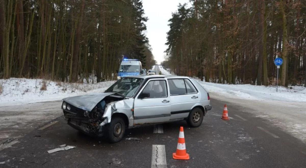 Pomorskie: kierowca golfa spowodował wypadek. Zabrakło skali na alkomacie