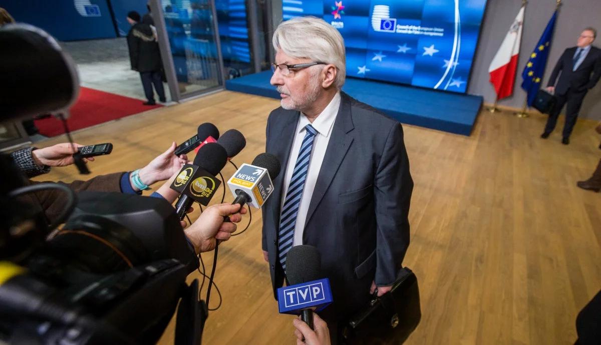 "Nie powinien być brany pod uwagę". Witold Waszczykowski o kandydaturze Donalda Tuska na szefa RE