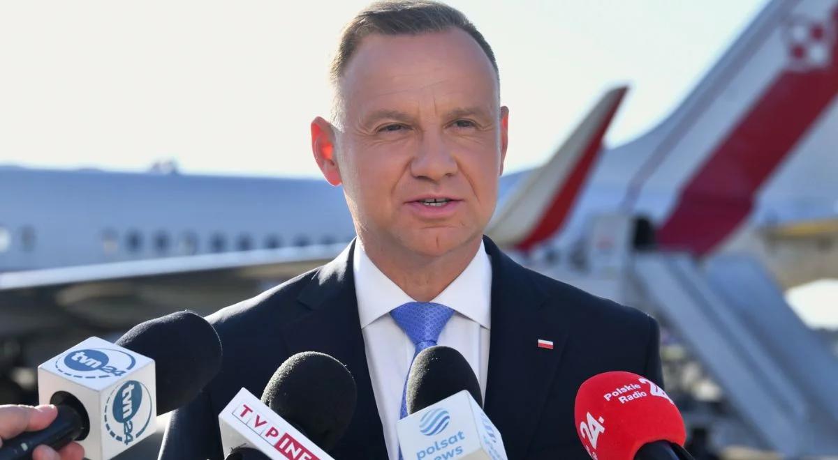 Prezydent Andrzej Duda: spotkam się w Nowym Jorku z Wołodymyrem Zełenskim