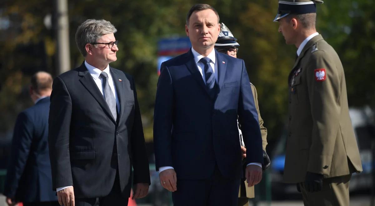 Prezydent złożył wieniec przed Pomnikiem Poległym i Pomordowanym na Wschodzie