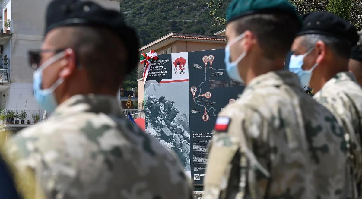 "Oddajemy pamięć tym, którzy tu walczyli". Pod Monte Cassino uhonorowano polskich żołnierzy