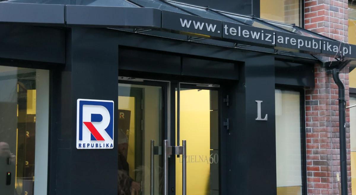 Prawie 9 mln zł dla TV Republika. Fundacja przekazywała pieniądze za rządów PiS