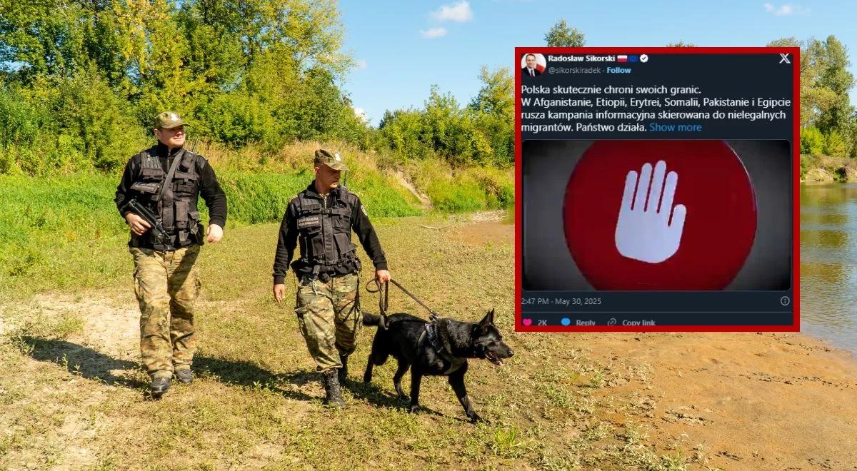 Rząd chce zniechęcić nielegalnych migrantów. "Nie troszczą się o was"