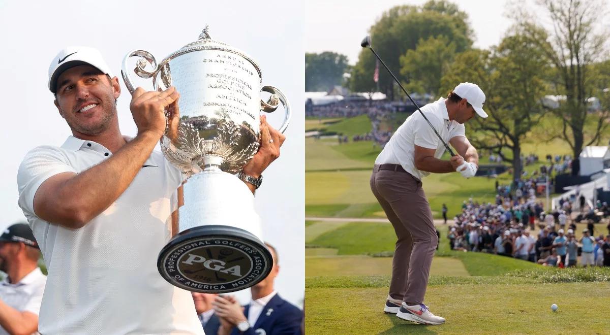 Golf. Brooks Koepka wygrał wielkoszlemowy PGA Championship. Adriank Meronk na 40. miejscu w debiucie