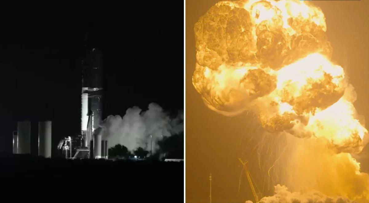 Megarakieta Starship eksplodowała podczas testu. To już kolejny raz