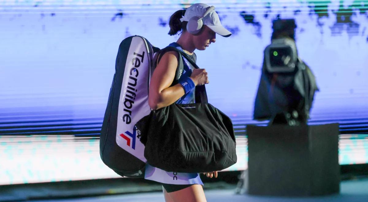 WTA Finals: Świątek - Sabalenka przełożony. Pegula poczeka na finałową rywalkę 