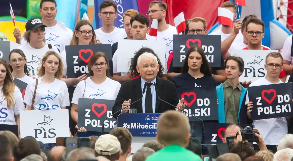 Jarosław Kaczyński o Tusku: wykorzystuje każdą okazję, żeby budzić niepokój i nienawiść