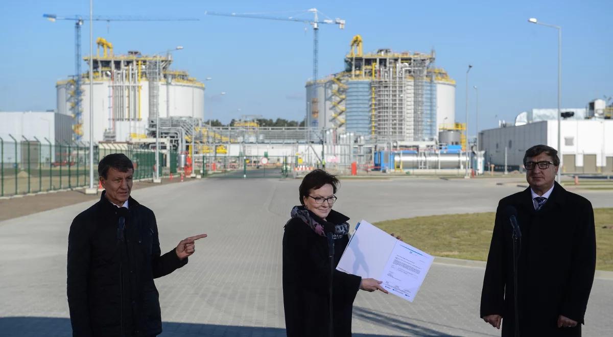 Budowa gazoportu w Świnoujściu zakończona