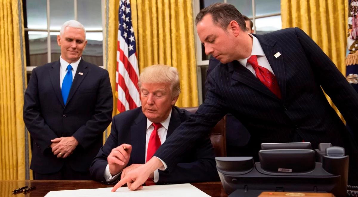 USA: szef sztabu Trumpa oskarża media o chęć delegitymizacji rządów nowego prezydenta