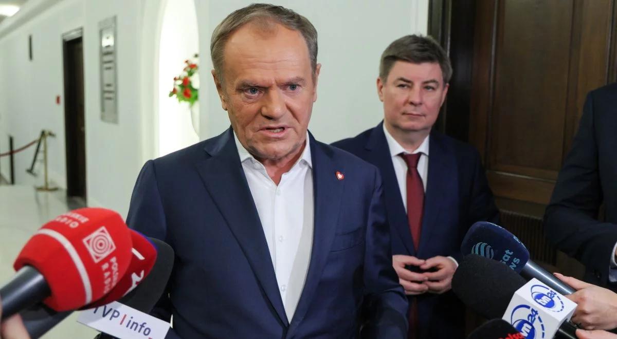 Tusk uderza w PiS. "Nie interesuje mnie, czy mają pieniądze, czy nie"