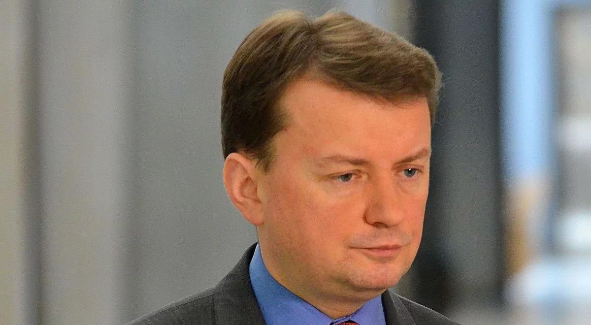 Szef MSWiA Mariusz Błaszczak o zagrożeniu terrorystycznym w Polsce
