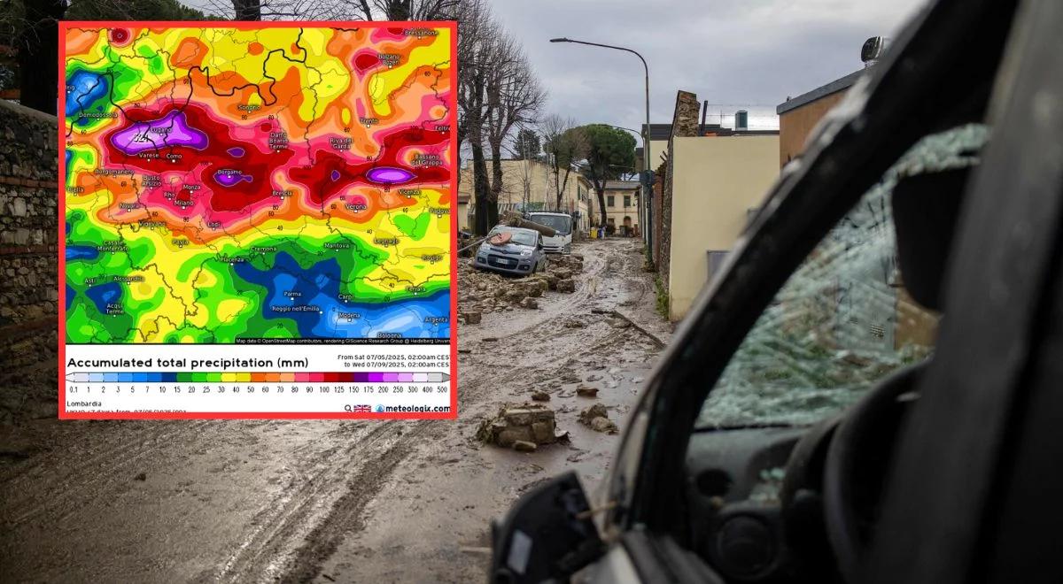 Niż genueński nawiedził Włochy. Zniszczenia i podtopienia