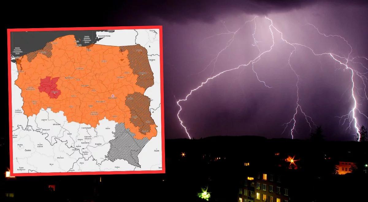 Uwaga! Przed nami bardzo niebezpieczna noc. Liczne ostrzeżenia IMGW