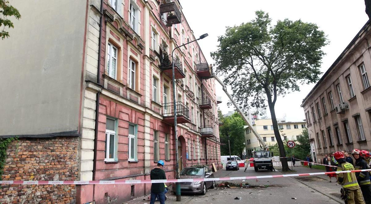 Sosnowiec: prokuratura prowadzi czynności w sprawie zawalenia się balkonu