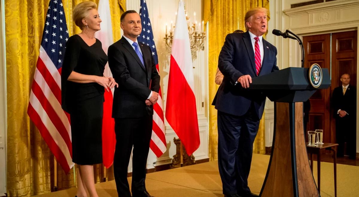 Wizyta Andrzeja Dudy w USA. Donald Trump komplementuje polskiego prezydenta