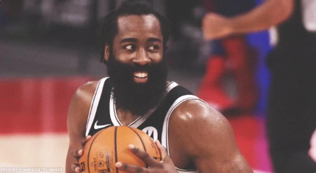 NBA: James Harden poprowadził Nets do kolejnej wygranej. 44 punkty brodacza 