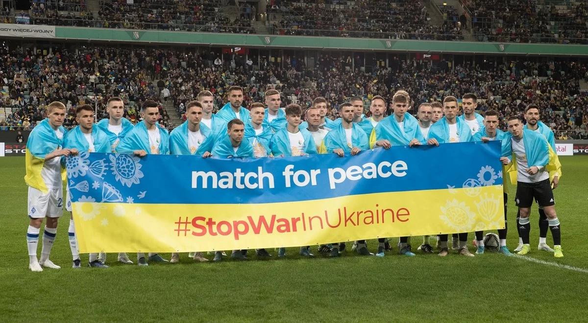 Legia Warszawa - Dynamo Kijów. Podczas "Meczu o Pokój" zebrano ponad milion złotych dla uchodźców z Ukrainy