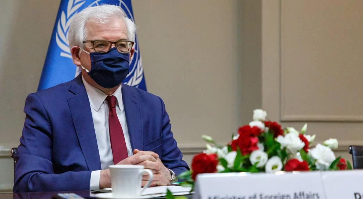 Czaputowicz: Polska chce szczytu Partnerstwa Wschodniego z udziałem przywódców krajów