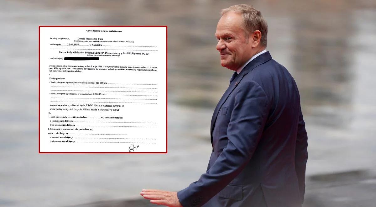Majątek Donalda Tuska. Ile zarobił premier? Pensja i dwie emerytury