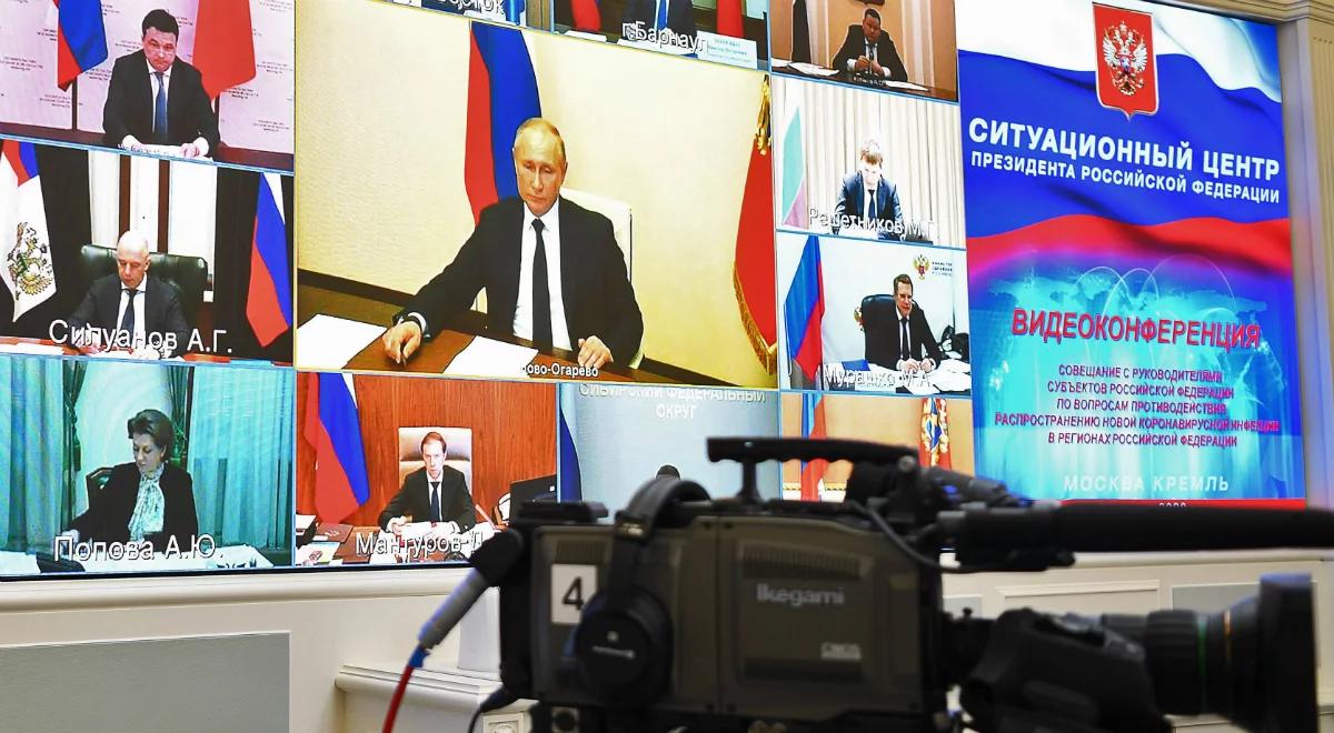 Budzisz: Putin przerzucił odpowiedzialność za walkę z koronawirusem na poziom lokalny
