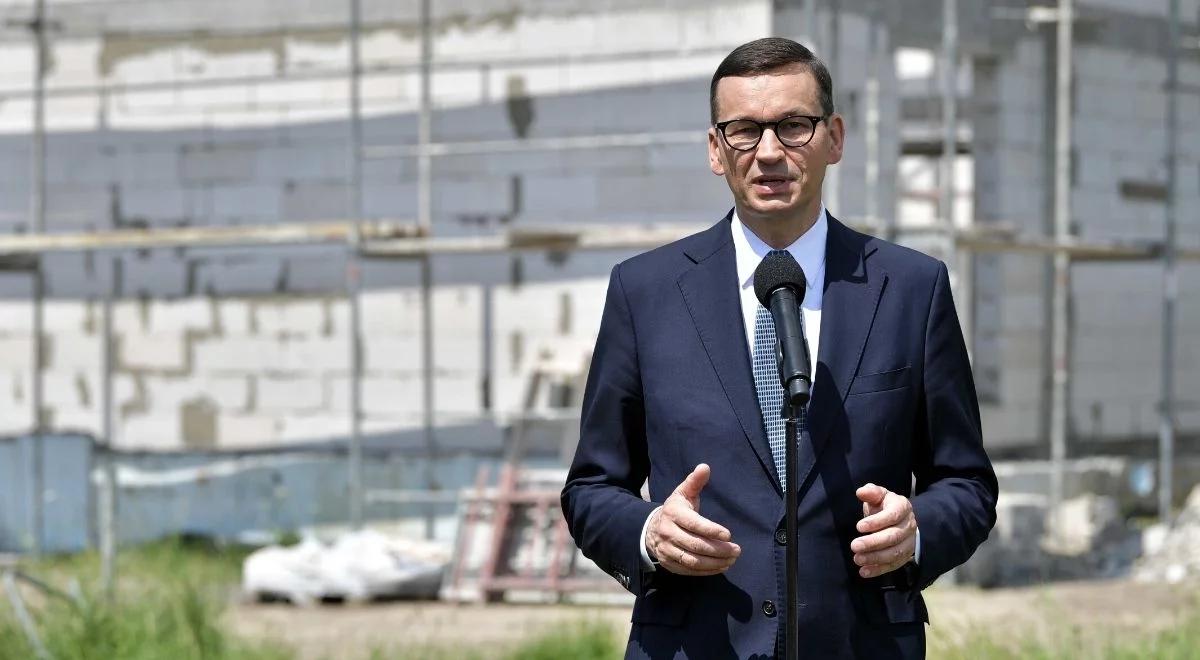 "Podnosić poziom życia, jakość infrastruktury i służby zdrowia". Premier o celach Polskiego Ładu