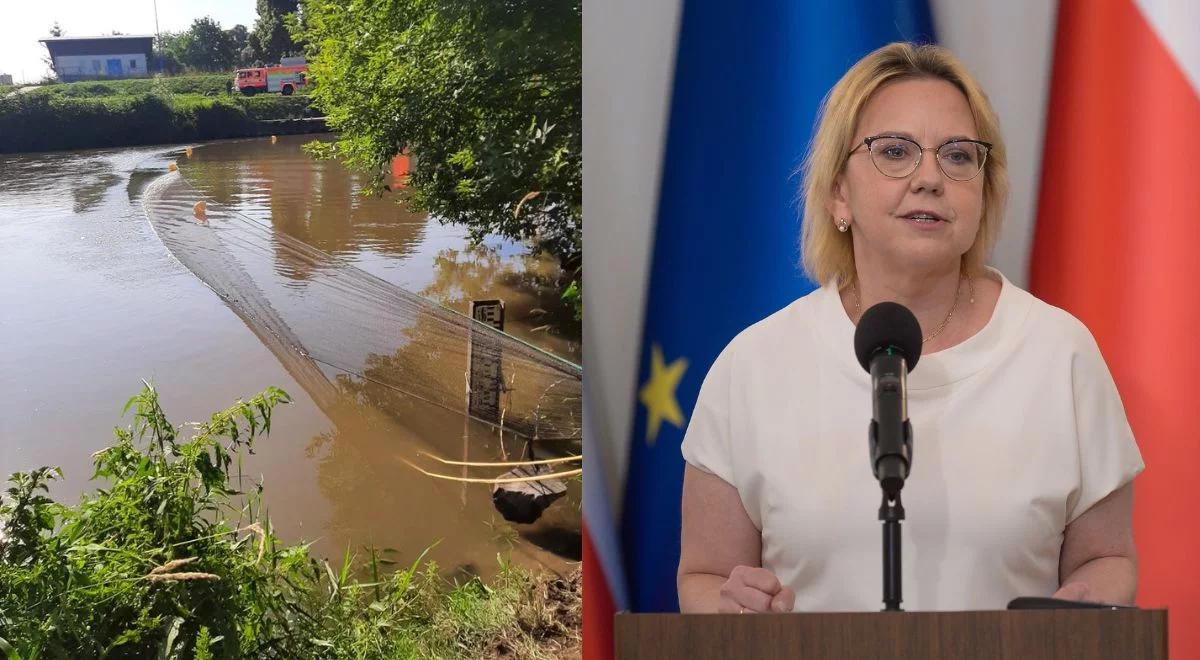 Minister Moskwa: Odra po stronie polskiej jest bezpieczna