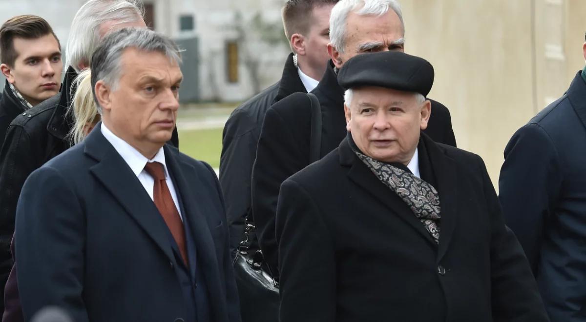 Viktor Orban z Jarosławem Kaczyńskim o przyszłości Europy