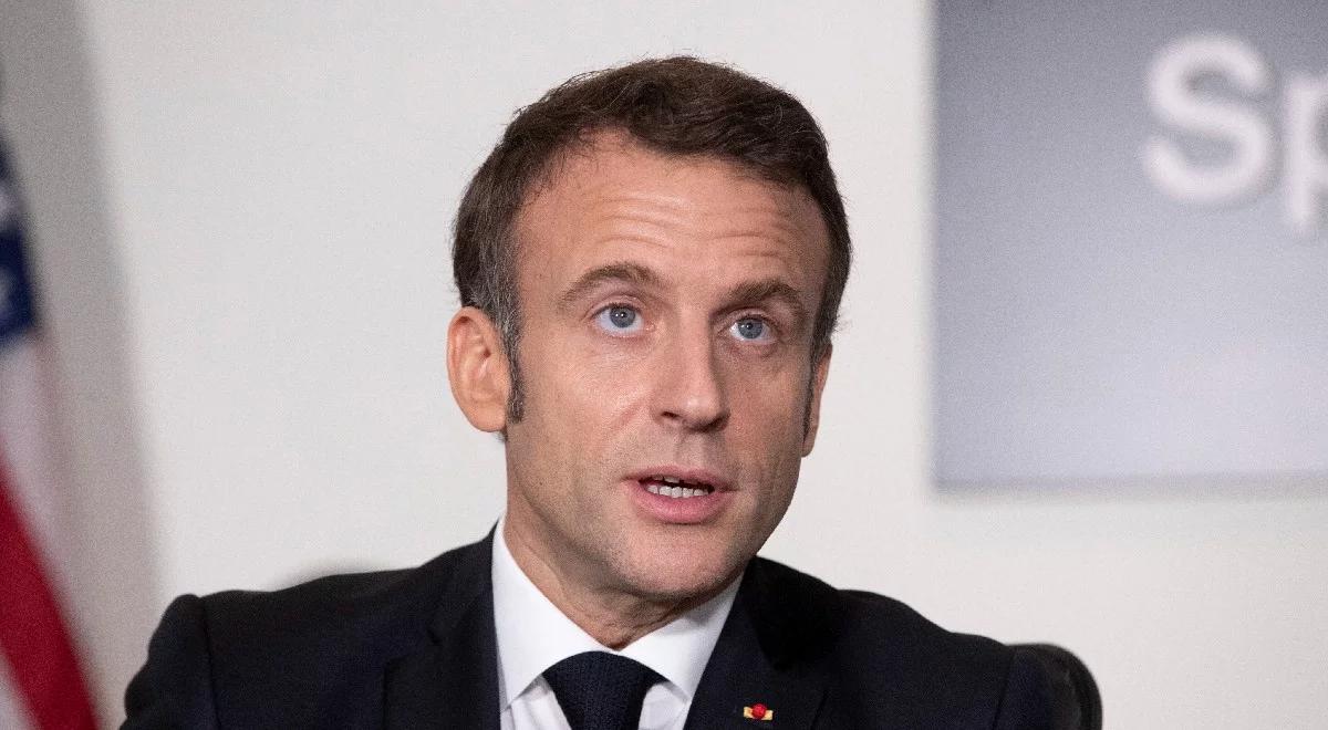 Macron krytykuje plan Waszyngtonu na walkę z inflacją. "Groźba podziału Zachodu".