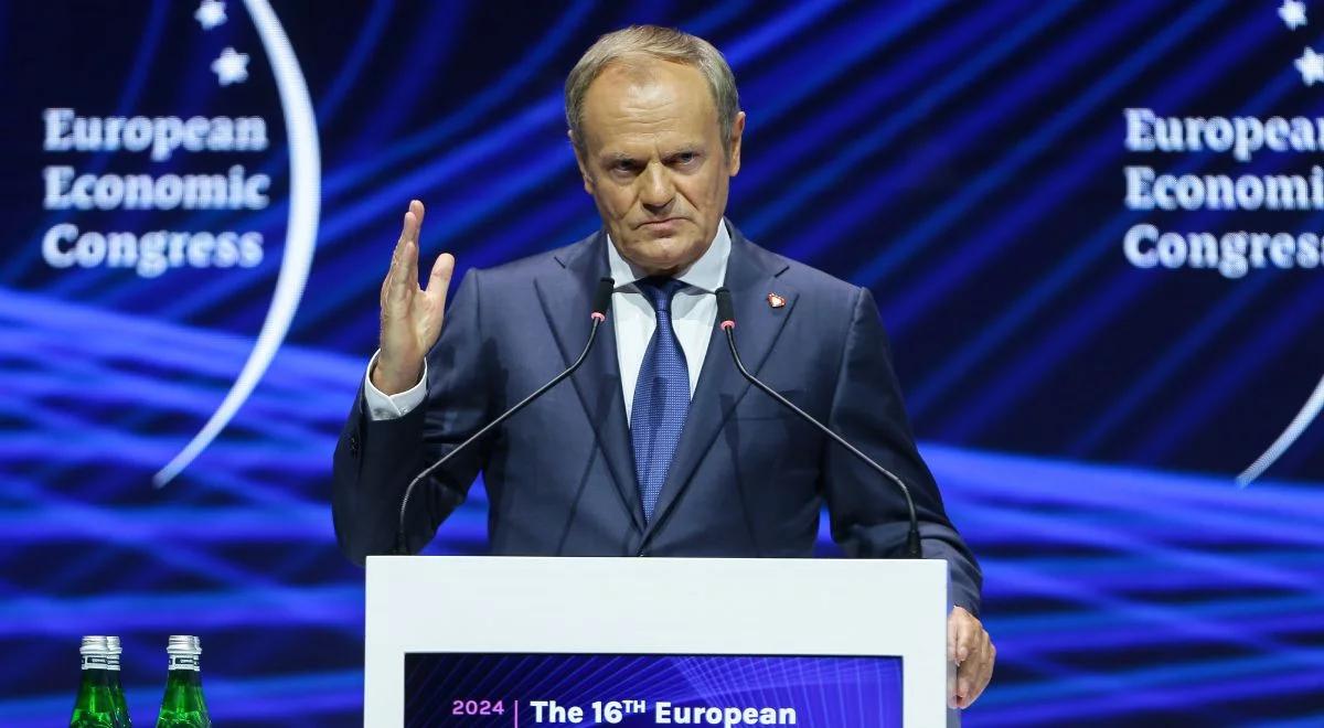 Tusk: Europa musi być bezpieczna dzięki własnemu wysiłkowi