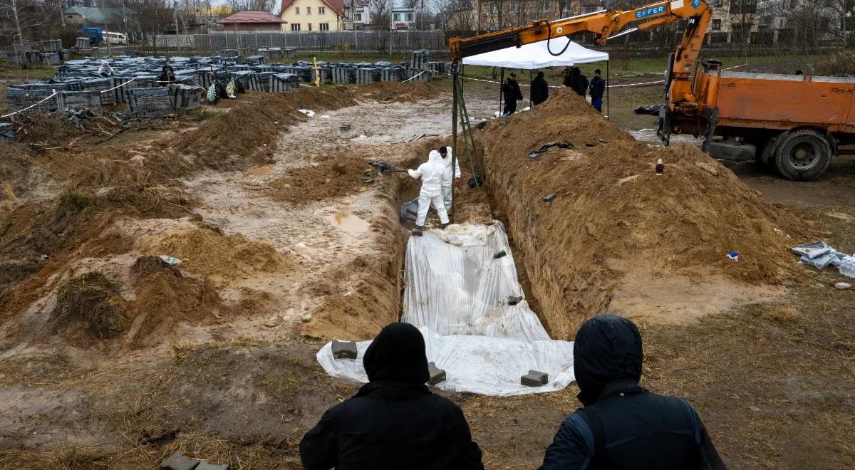 "Strzelali do wszystkiego". Wstrząsające zdjęcia i relacje świadków. Rok temu ukraińskie wojska wyzwoliły Buczę