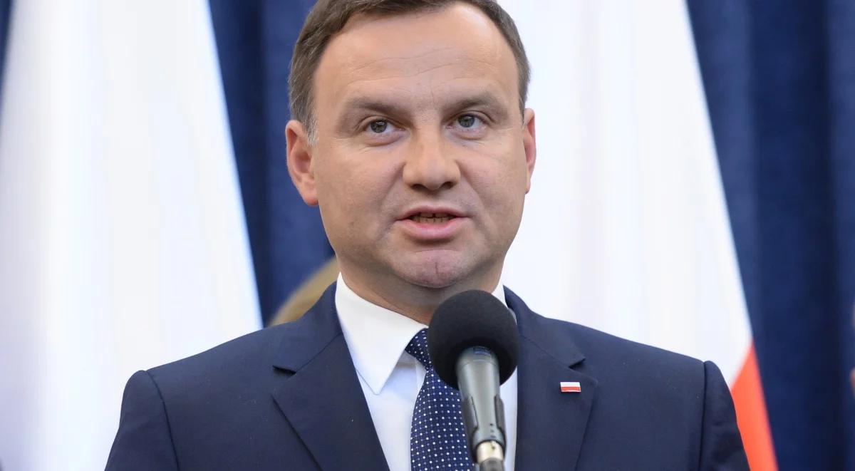 Prezydent Duda: spoty PO mnie atakują, mimo że nie biorę udziału w wyborach