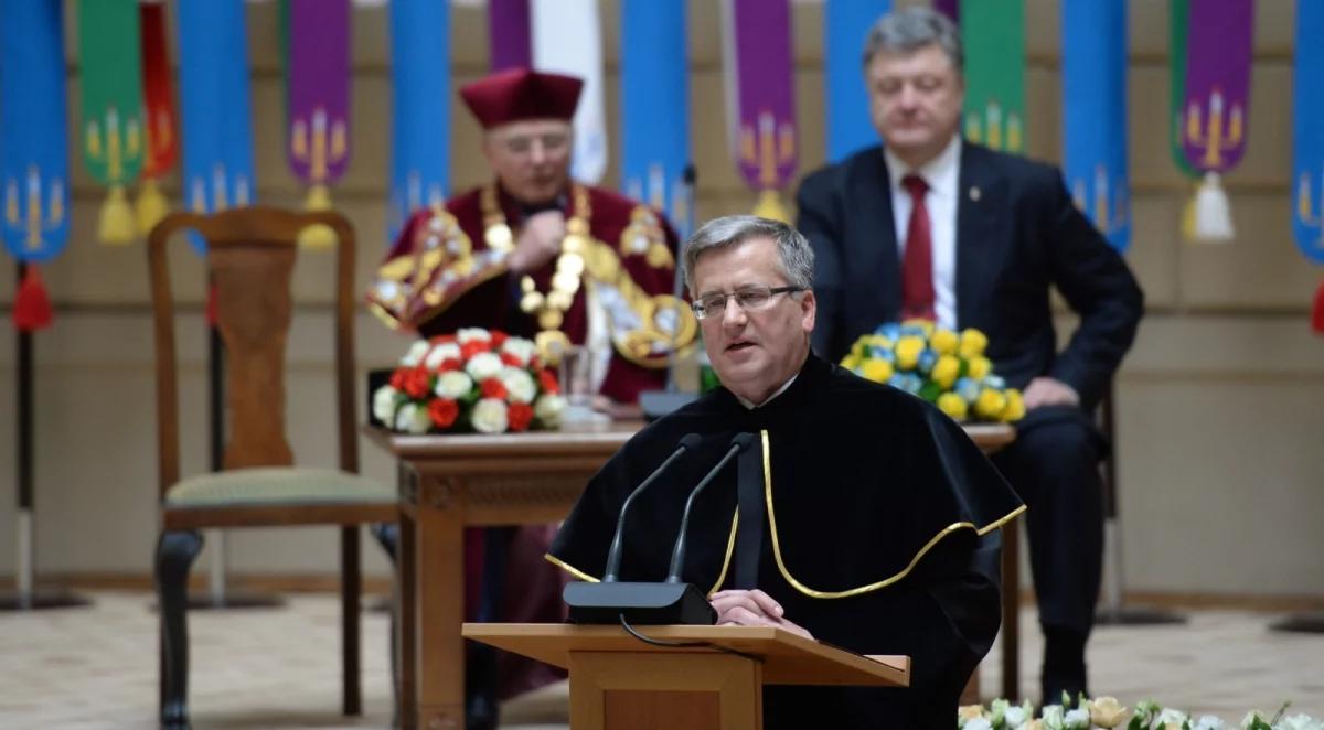 Bronisław Komorowski otworzy swój instytut. "Jest taki zwyczaj"
