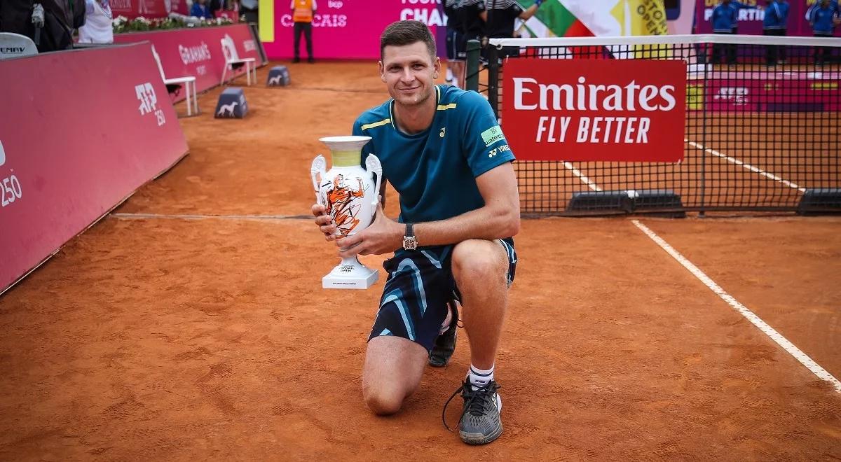 Ranking ATP. Hubert Hurkacz zebrał owoce triumfu w Estoril. Awans Polaka w rankingu 