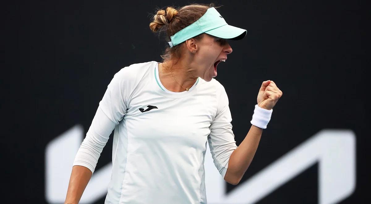 Australian Open: Magda Linette o trudach meczu z Sherif. "Byłam trochę spięta"
