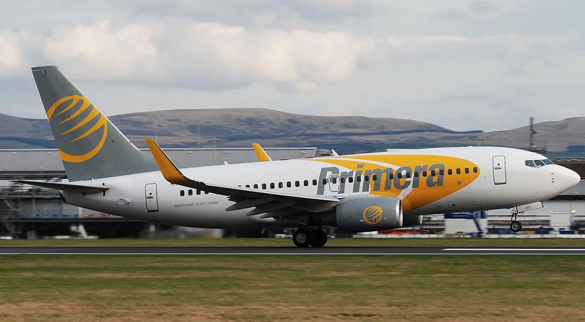 Skandynawska linia  Primera Air zaoferuje lot z Wielkiej Brytanii do USA za 149 funtów