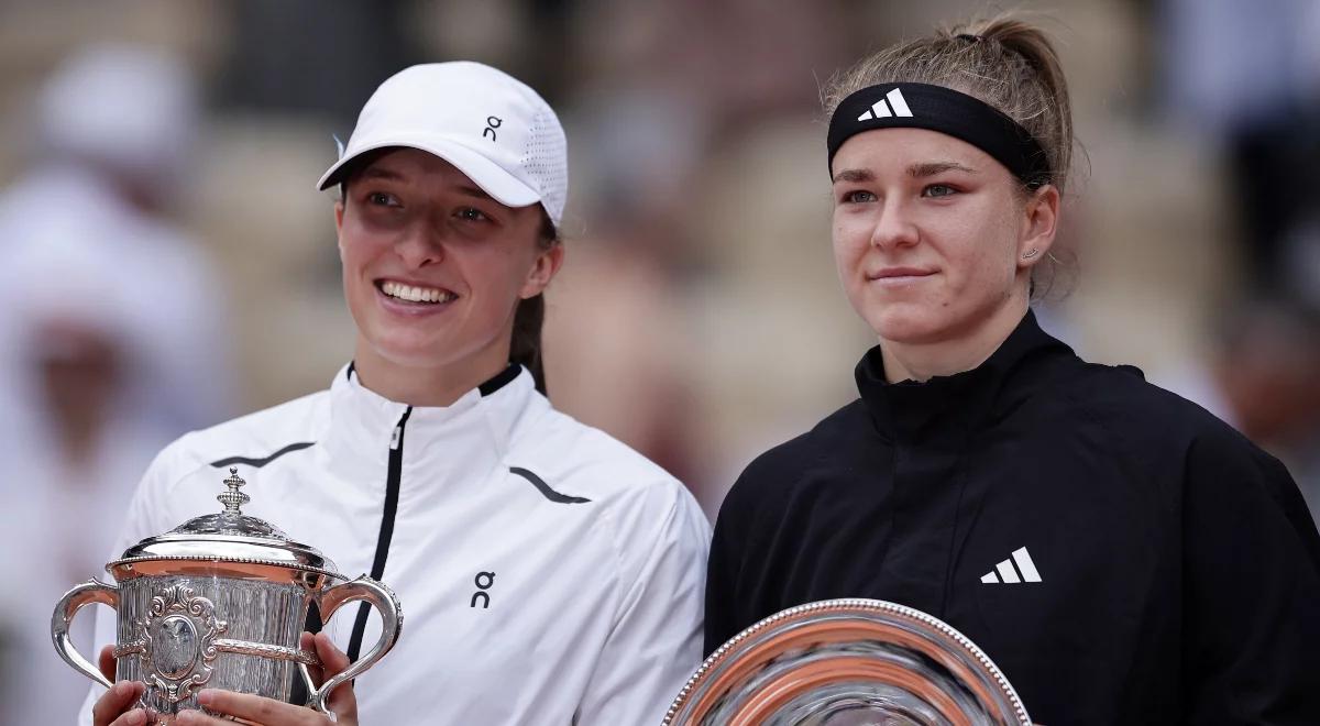 Roland Garros: Muchova doceniona za walkę ze Świątek. "Postawiła zaciekły opór faworytce"