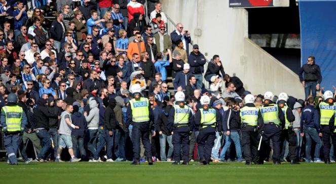 Szwecja zszokowana. Śmierć pobitego kibica, zamieszki na stadionie