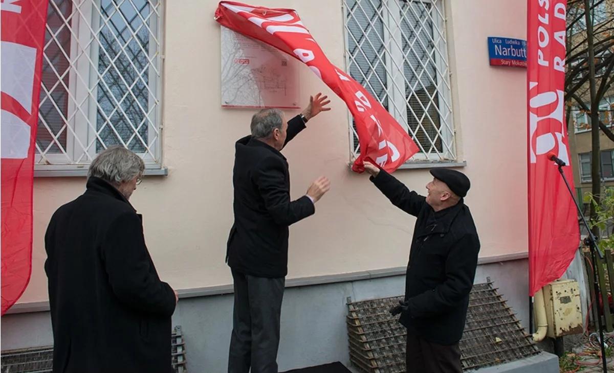 90 lat Polskiego Radia. Odsłonięto tablicę w hołdzie pionierom polskiej radiofonii