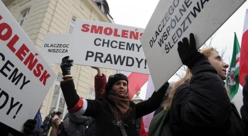 Protest podczas wizyty prezydenta Rosji