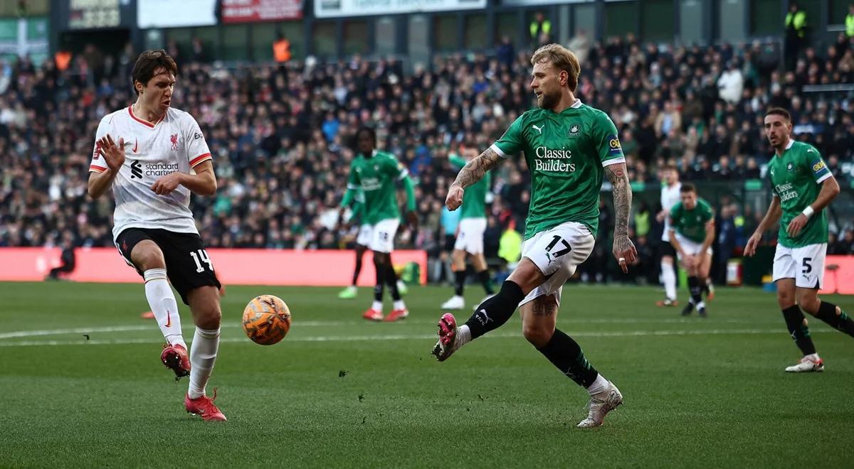 Sensacja w Pucharze Anglii. Plymouth z Puchaczem ograło Liverpool