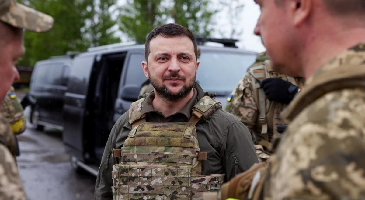 Zełenski odrzuca rosyjskie żądania. "Nie oddamy terytorium"