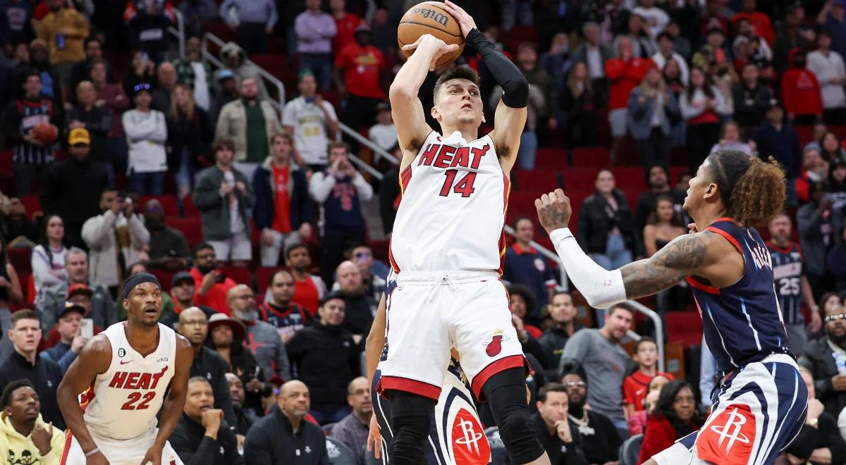 NBA: rekordowy występ Tylera Herro zapewnił wygraną Heat 