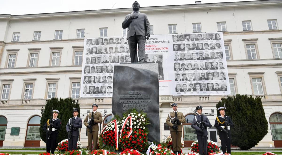 Obchody 13. rocznicy katastrofy smoleńskiej. Szef MON dla Polskiego Radia: realizujemy testament Lecha Kaczyńskiego