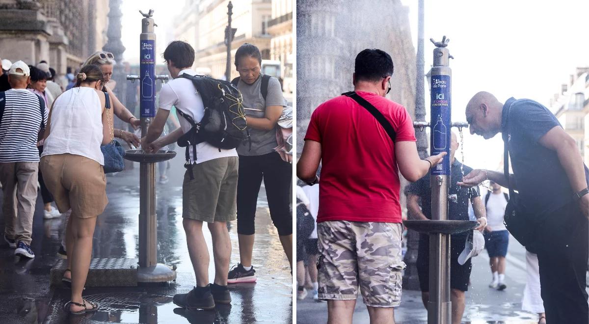 Upały we Francji. Ogłoszono najwyższy alert pogodowy. Zamknięto ponad 1300 szkół