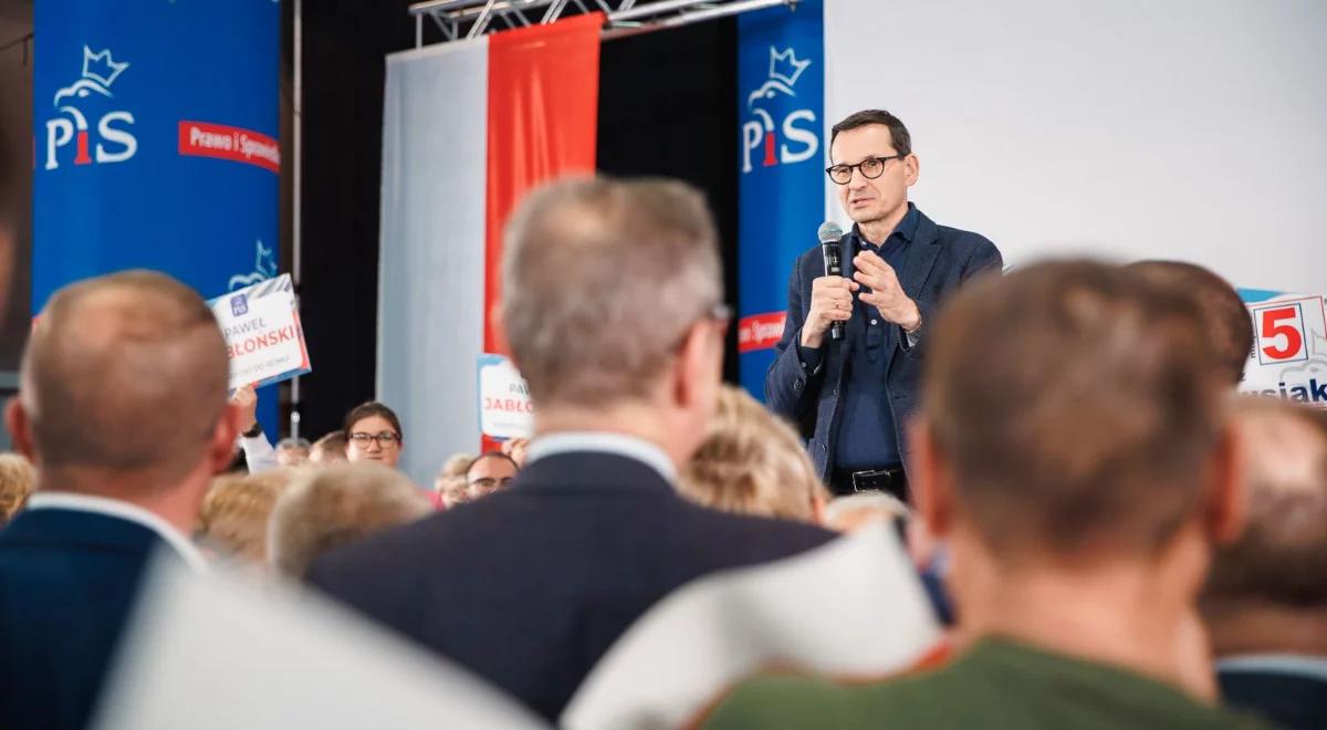 Premier Mateusz Morawiecki: walczymy o Polskę lokalną