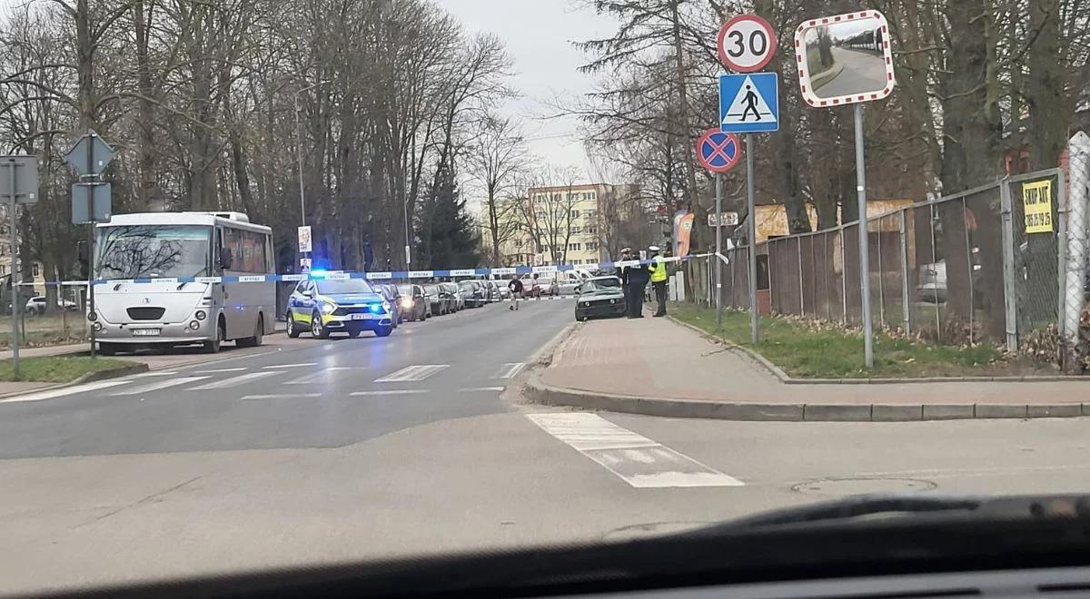 Białogard. Rozpędzonym autem wjechał w pieszych. Mamy komentarz policji