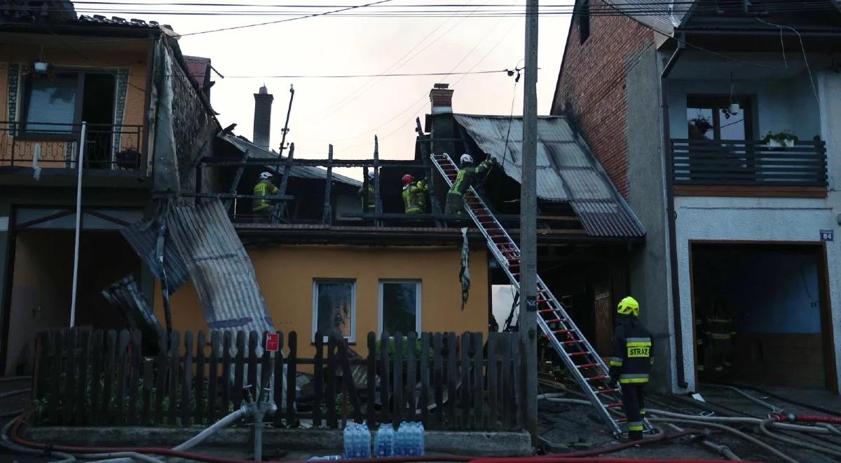 Pożar w Nowej Białej. Metropolita krakowski ogłosił zbiórkę i prosi o modlitwę